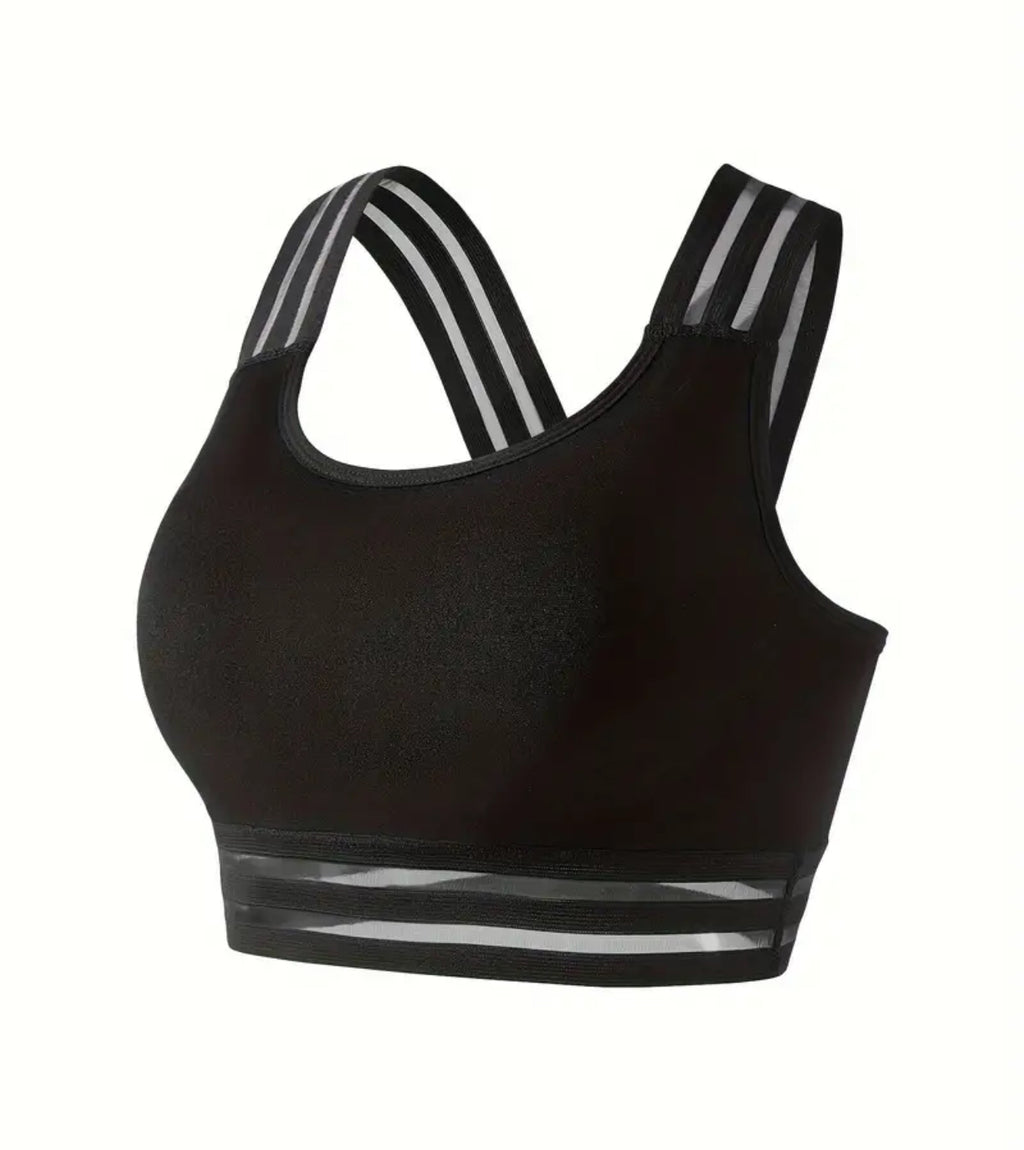 Brassière Sport Dos Croisé Mesh