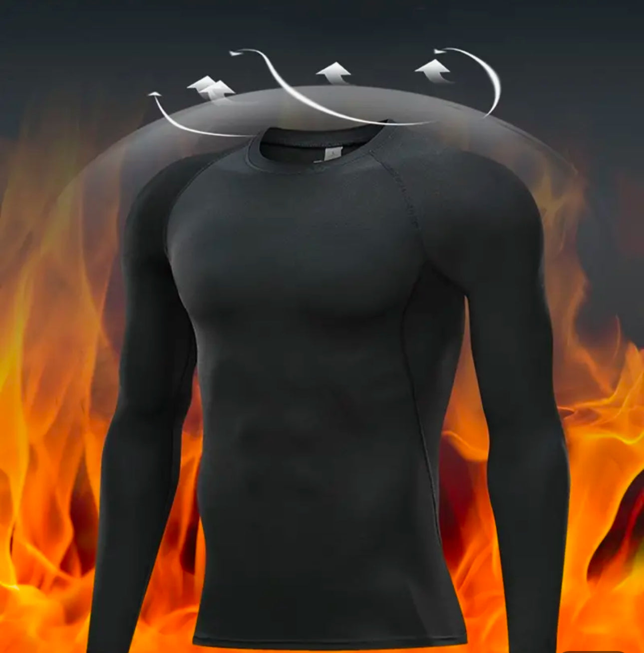 Sweat-shirt chauffant de sudation